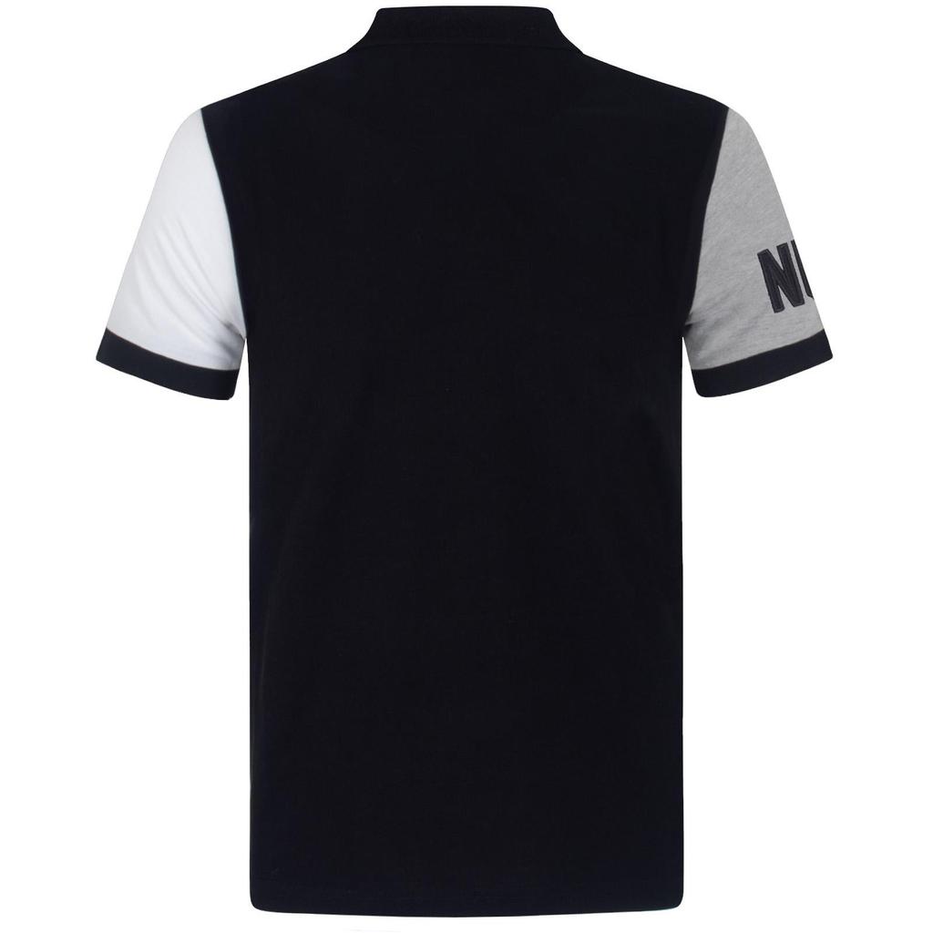 Newcastle United FC Mens Contrast Polo Shirt