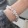 Xiaomi 100% Solid 925 Sterling Silver Metal Bracelet for Women Vintage Handmade Simple Balls Bracelet Birthday Gift Party