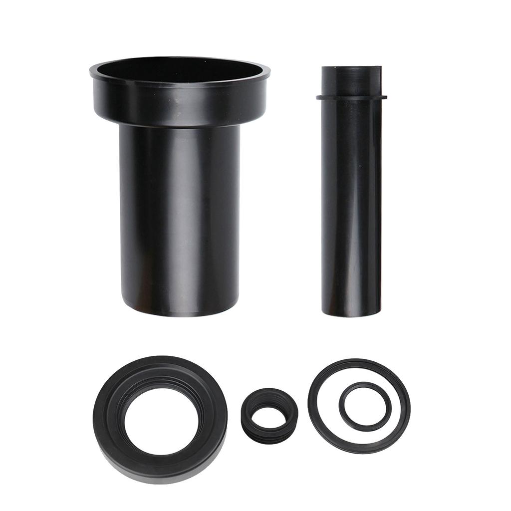 Wall Mounted Toilet Seal Rings Set Rubber Seal Gaskets Pressure Resistant Toilet Seal for Leak Prevention & Odor Control