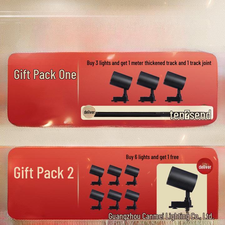 Commercial COB LED Track Lighting for Clothing Stores and Exhibitions