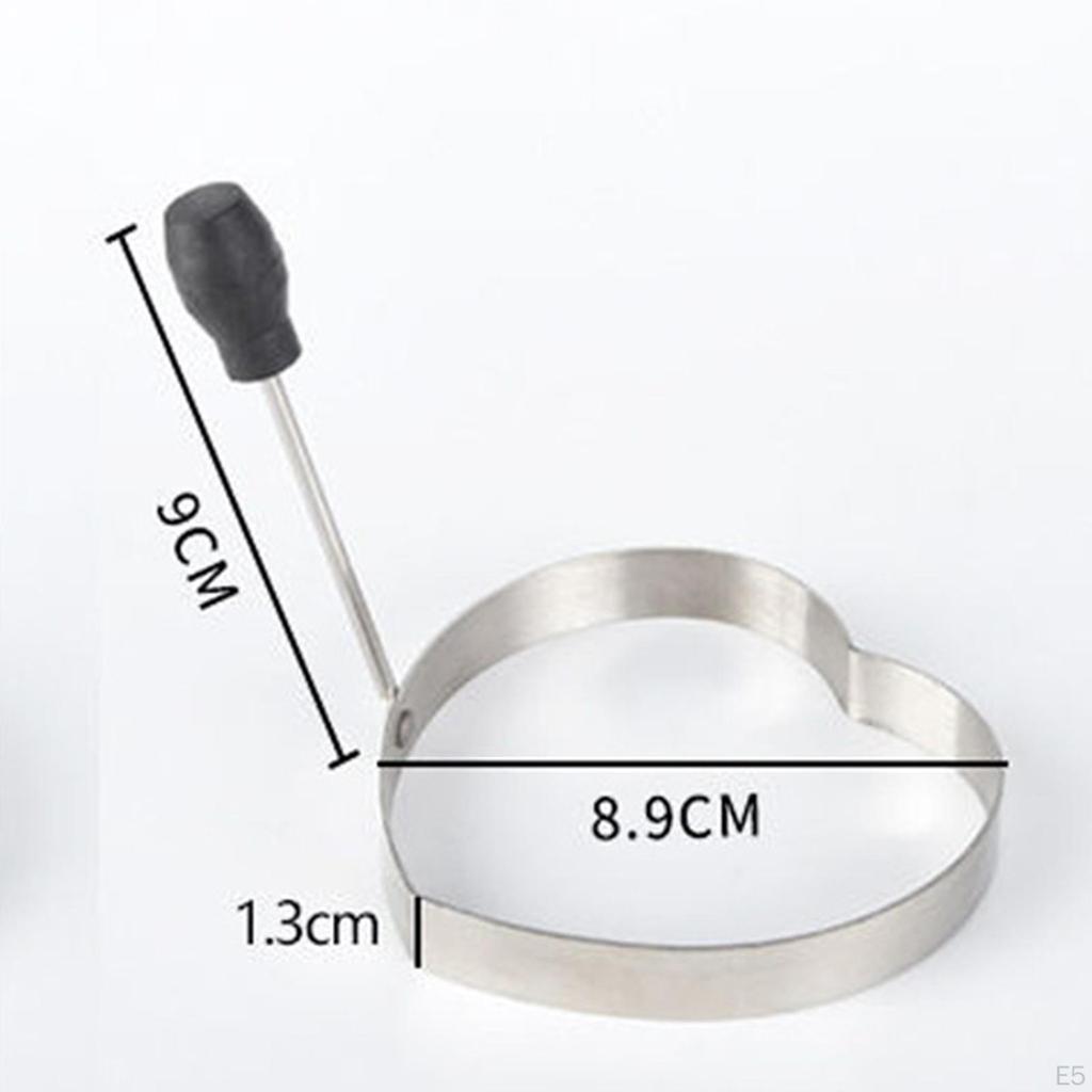 Egg Frying Rings Eggs Griddle Cooking Shape Pancake Circle for Muffins