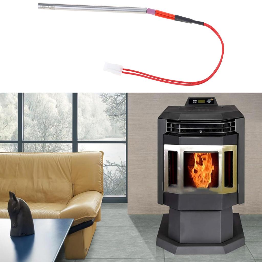 Stove Igniter Replacement Metal Heating Part Stainless Steel Ignition Rod Stove Heating Part for HP21 HP22I HP22N Models