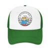 Adult DtMF Puerto Rico Bad Bunny Trucker Caps HipHop Mesh Baseball Cap Polyester  Hat Sun Hats Adjustable Trucker Cap Summer