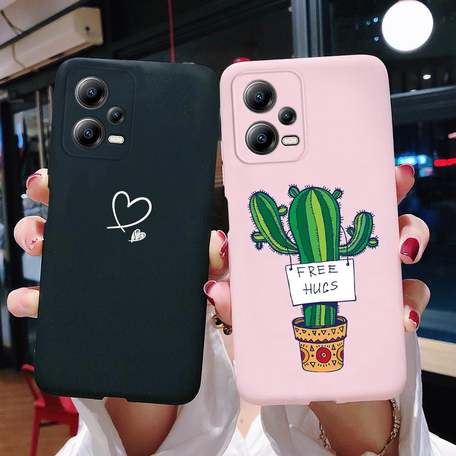 Чехол Poco X5 для Xiaomi Poco X5 Pro Мягкий Силиконовый Чехол Милые Мультяшные Чехлы для Телефона Для Xiomi Poco X5 Coque PocoX5 X 5 X5Pro Funda