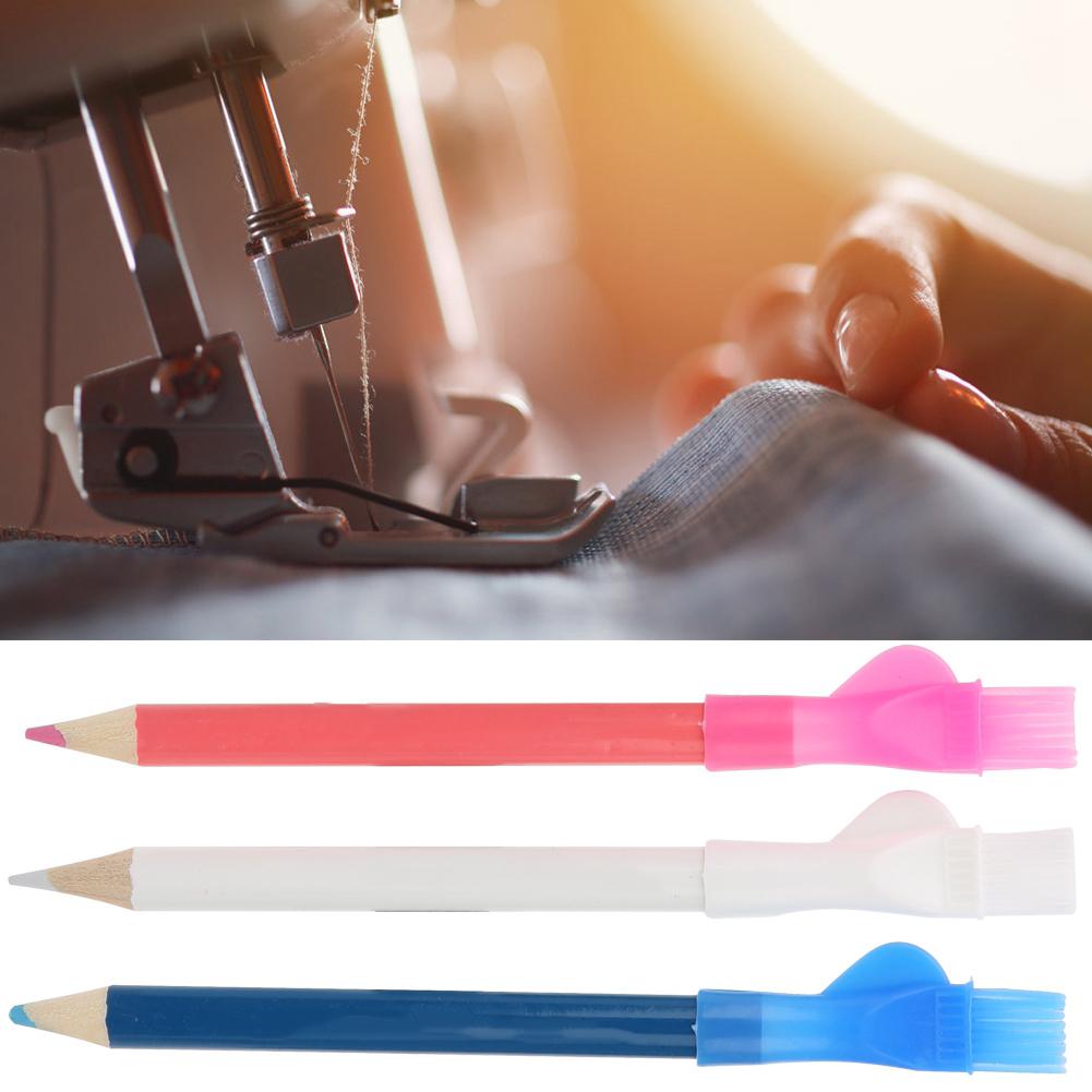 Портативная швейная металлическая линейка, ручной штангенциркуль, портновская ручка с кистью, аксессуары для швейных машин