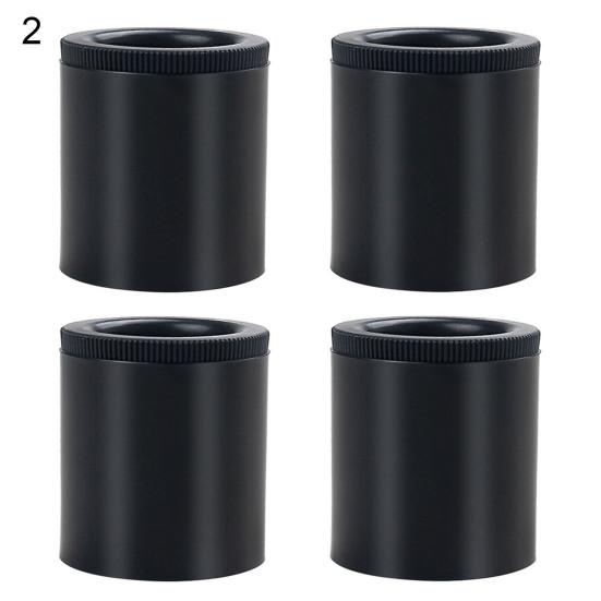 Ножки для шкафа, 4 шт./компл., износостойкие, сильная несущая способность, АБС-пластик, круглая регулируемая по высоте мебельная ножка для дома