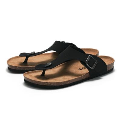 Товар 2024, весенне-летние мужские пробковые тапочки, женские тапочки с узором «елочка», студенческая пляжная обувь, классные тапочки из водной сосны