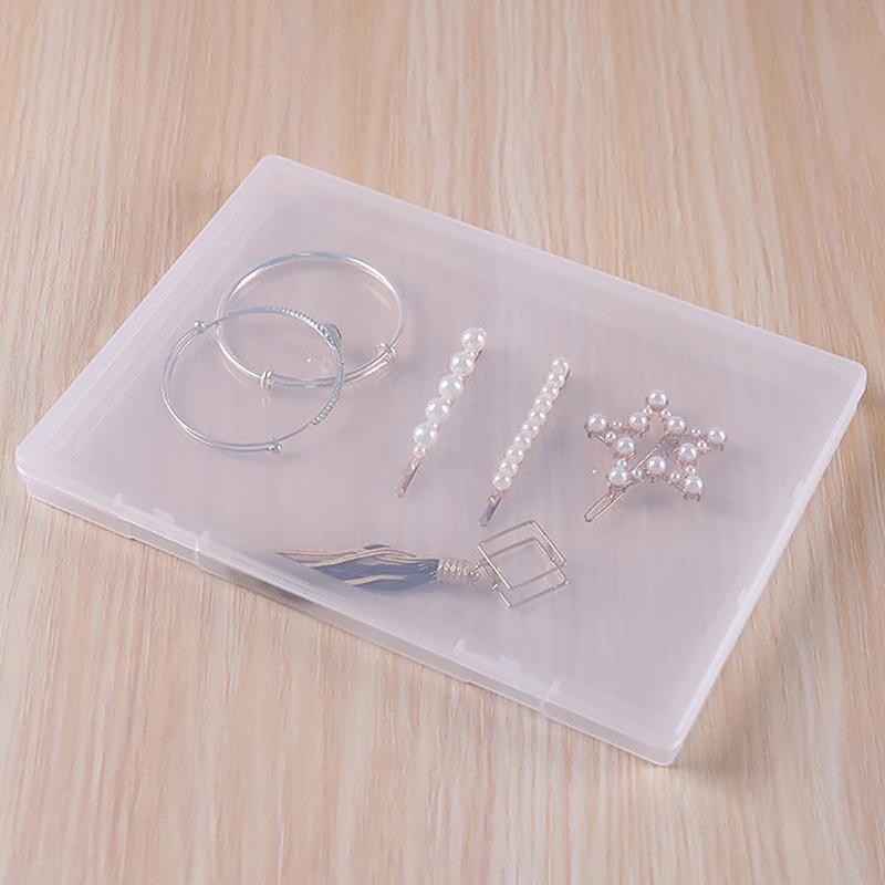 Канцелярские наклейки пластиковый ящик для хранения органайзер контейнер художественный инструмент чехол для поделок настольные бусины серьги ювелирные изделия дисплей коробка