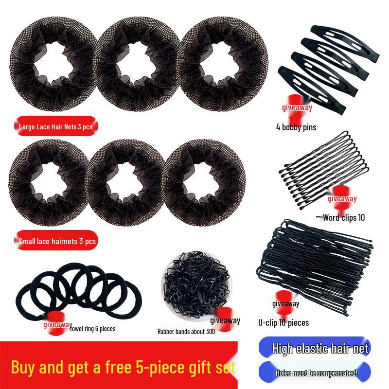 Детская сетка-снуд для волос для танцев по уровням - Аксессуар для пучка для девочки