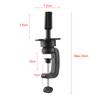 Mannequin Training Head Stand Wig Holder Stand Desk Table Clamp Plastic Metal Hair Accessory Tool