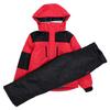 Happy Junior Ski Wear Set for Adjustable Super 1000mm Water Size 130cm Kids' Boys, Size, Water-Repellent, Resistance, Red,