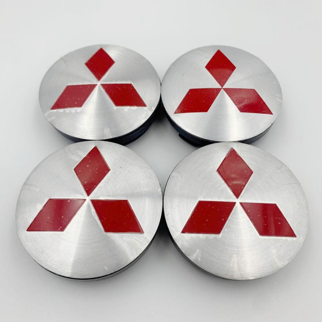 40pcs Car Wheel Center Hub Caps Emblem for Mitsubishi Ralliart Lancer ASX Colt Pajero Outlander Eclipse Delica Accessories