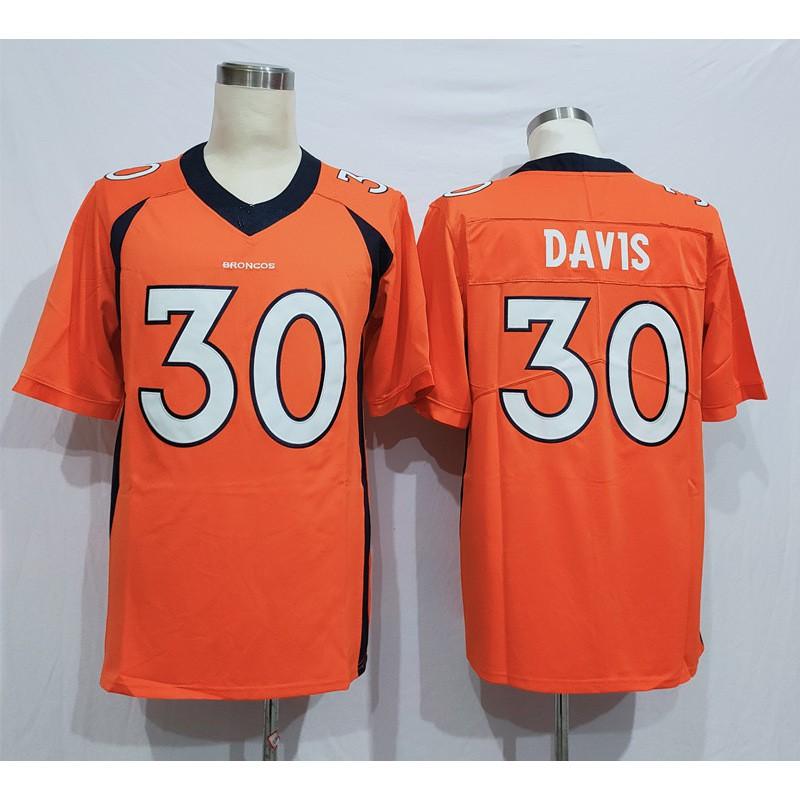 Denver Broncos NFL Football Jersey Men Women Cotton Blend Team Sport Uniform Custom Number 3 5 10 30 55 Lindsay