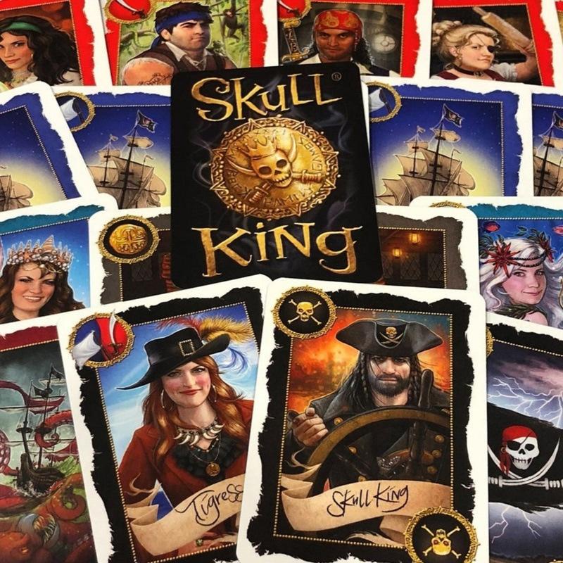 Английская версия Skull King Cover Your Assets Золотая медаль США Ultimate Pirate Ship Board Game