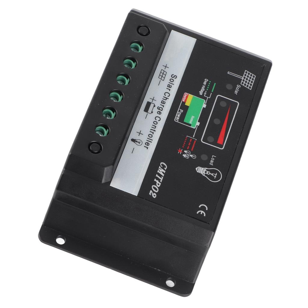 Portable Safety 30A 12 24V Solar Panel Battery Regulator Charge Charging Controller