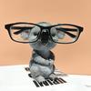 Cartoon Koala Glasses Holder Resin Animal Figurine Statue Eyeglass Display Stand