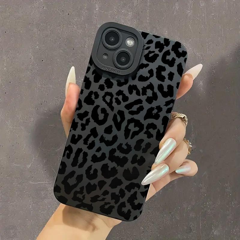 Leopard Print Pattern Phone Case For 15 Cases iPhone 14 13 12 11 16 Pro Max XS X XR 7 8 Plus SE 2 Shockproof Bumper Cover