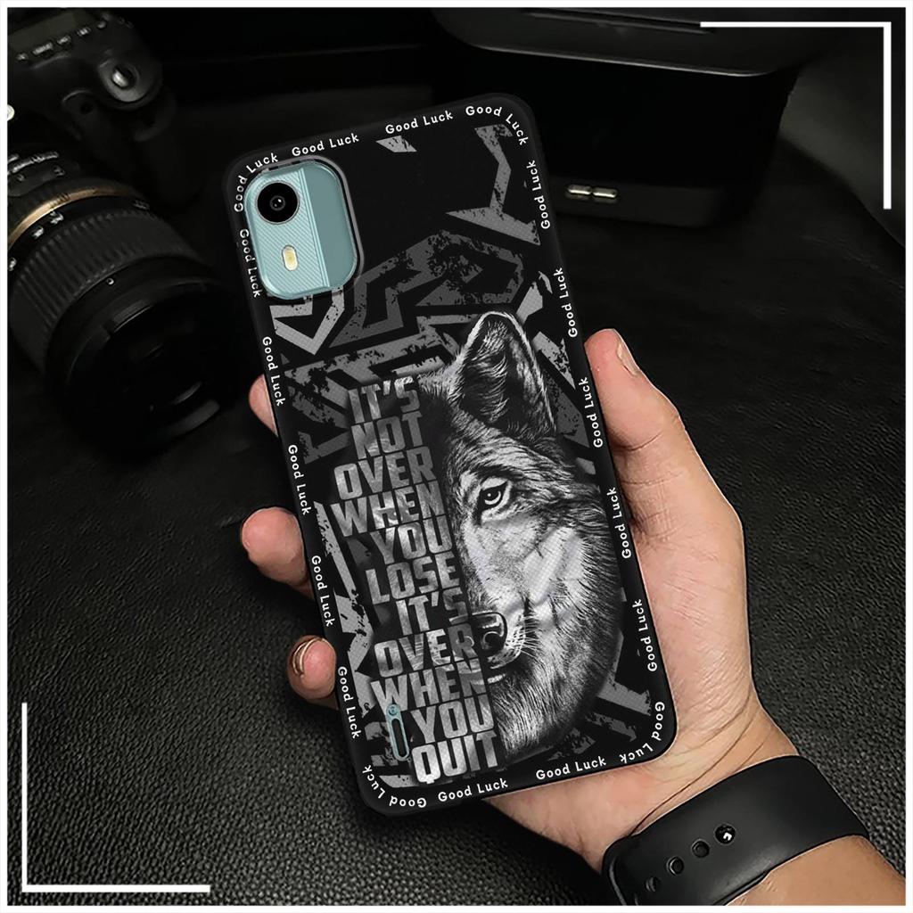 Cartoon Phone Protector Phone Case For Nokia C12/C12 Pro/C12 Plus/TA-1535 Durable Cute TPU Silicone Anti-dust Back Cover