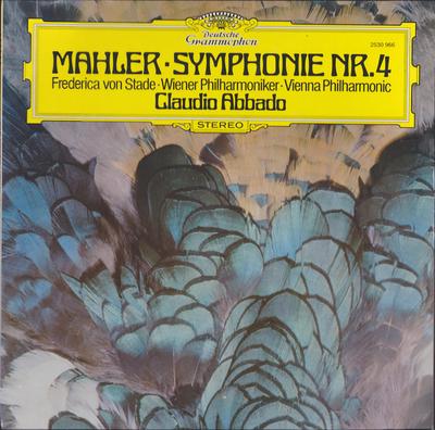 Виниловая пластинка CLAUDIO ABBADO WIENER PHILHARMONIK Малер Симфония № 4 2530966 DEUTSCHE GRAMMO 1978 Германия Классика Б/у