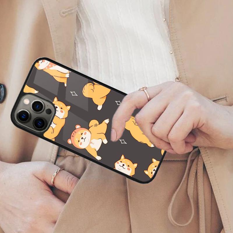 Cartoon Corgi Magnetic Phone Case For APPLE iPhone 17 Air 16 14 13 12 Pro Max 15 Plus Wireless Charge With MagSafe Cover