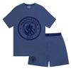 Manchester City FC Mens Short Pyjama Set