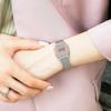 Женские цифровые кварцевые часы Casio LA670WEA-8AEF с браслетом из нержавеющей стали Серебристые