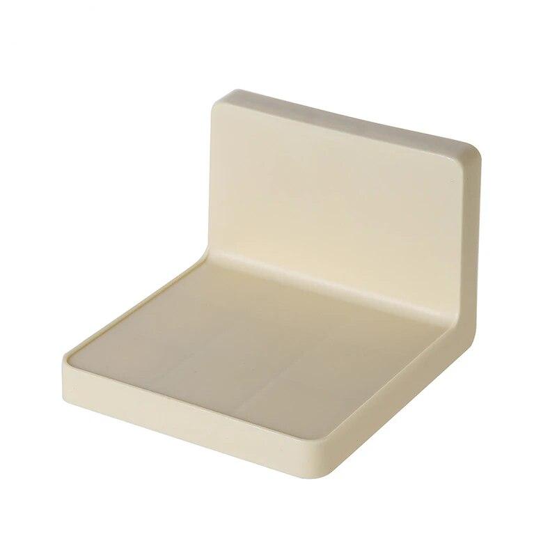 Многофункциональная настенная полка для хранения, держатель для мыла, губки, полки для кухни и ванной комнаты, держатель для ключей с дистанционным управлением без дрели