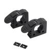 2Pcs Mount Bracket Quick Fist Clamp Mounting Tools Shovel Holder Quick Mounting Rubber Clamp  Boat