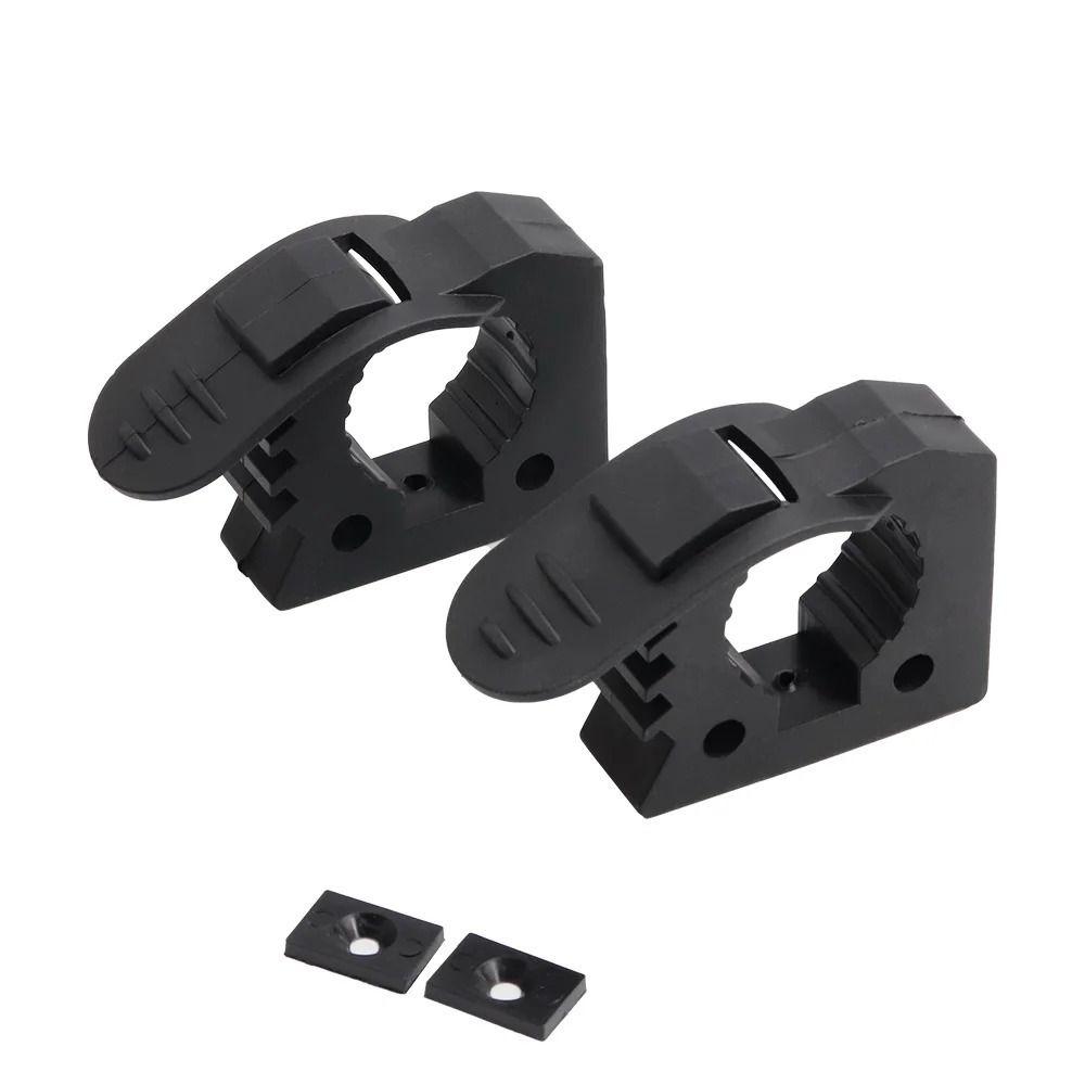 2Pcs Mount Bracket Quick Fist Clamp Mounting Tools Shovel Holder Quick Mounting Rubber Clamp Boat
