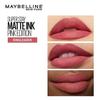 Maybelline Жидкая матовая помада New York Superstay Matte Ink 175 Ringleader 5 мл Стойкая 16-часовая Не отпечатывается Насыщенный цвет С точным аппликатором