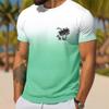 Daily Casual Fashion Men's T-shirt Summer Urban Street Style Men's T-shirt Running Loose And Comfortable Men's Short-sleeved Top