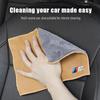 Car Interior Cleaning Tools Microfiber Wash Towels Cleaning Brush Automotive Interior Stickers For BMW G30 G32 G01 G02 G05 G06