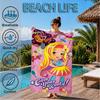 Hair Princess Sunny Beach Towel, Microfiber Beach Towel, Perfect For Pool, Beach, Travel, Home Decor Beach Party Fan gifts