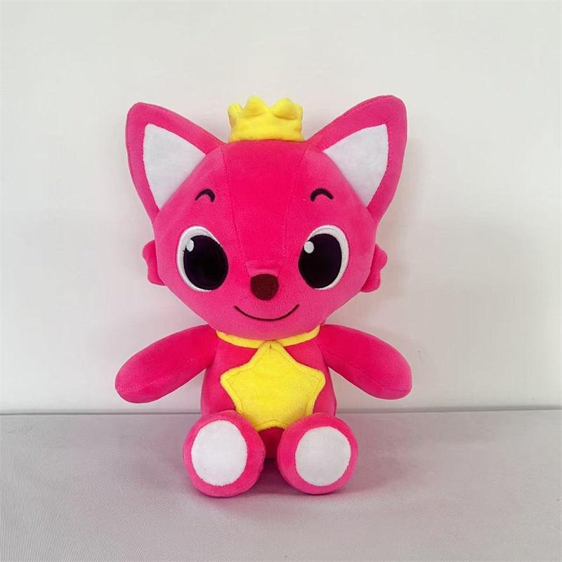 Pinkfong Hogi Plush Doll 30cm Korean Animation Soft Toy for Kids Gifts Children Dolls Toys GZW