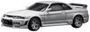 POP RACE NISSAN R33 NISMO 400R WHITE Готовый продукт 1/64 GT-R -
