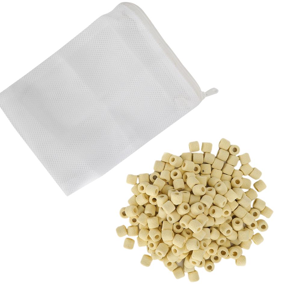 500ML Fiber Aquarium Bio Filter Media Fish Tank Filtration Material Far Infrared