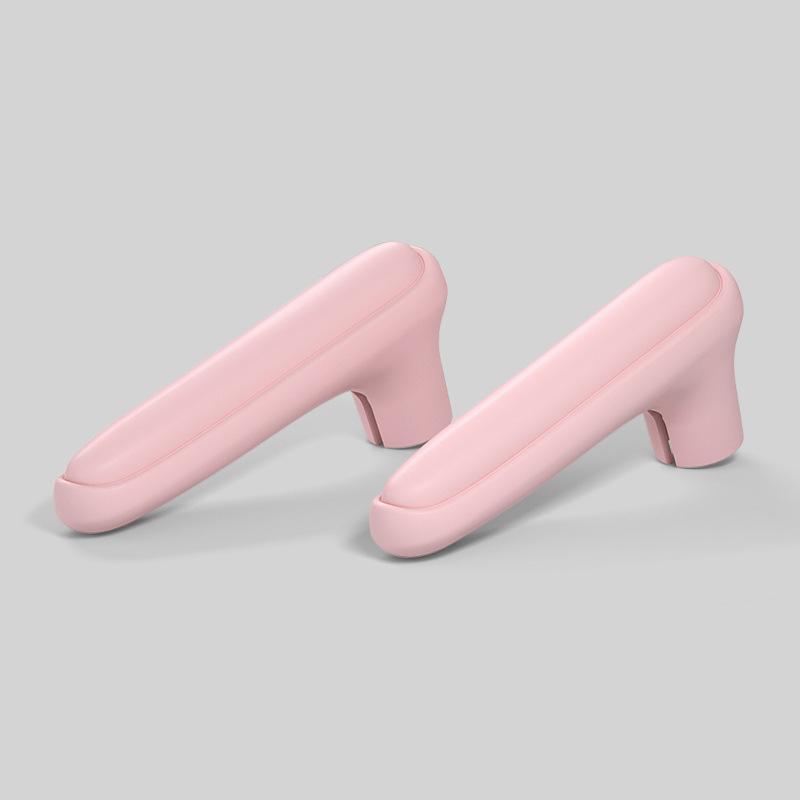 L-образный сплошной цвет, утолщенный силиконовый чехол для дверной ручки, домашний детский защитный чехол для дверной ручки, защита от столкновений