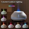Romantic Flame Effect Aroma Diffuser Humidifier USB Quiet Household Decorative Night Light for Bedroom and Office