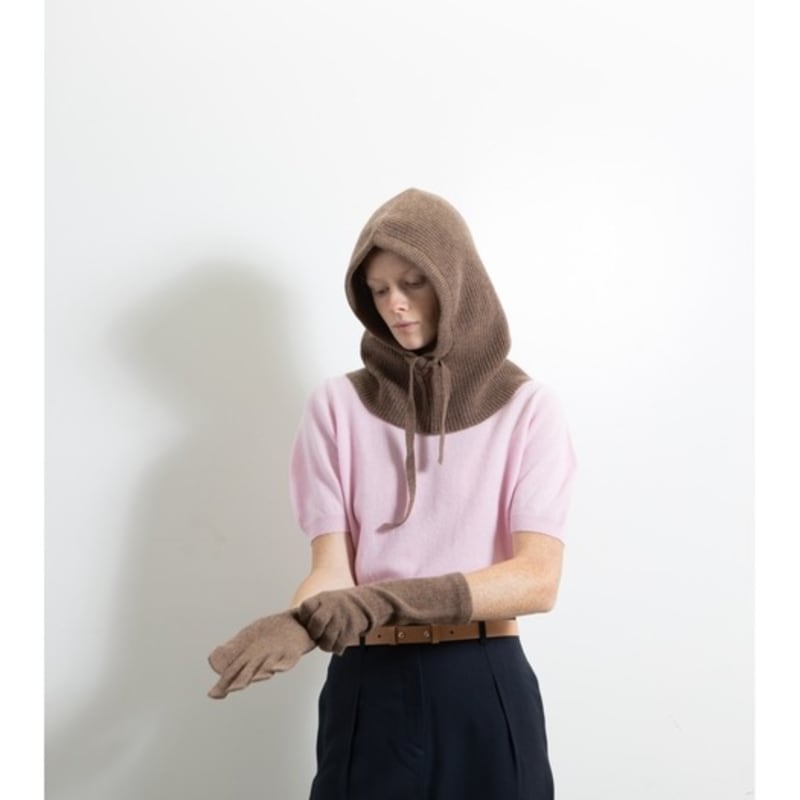 Перчатки из чистого кашемира NYC_Мокко