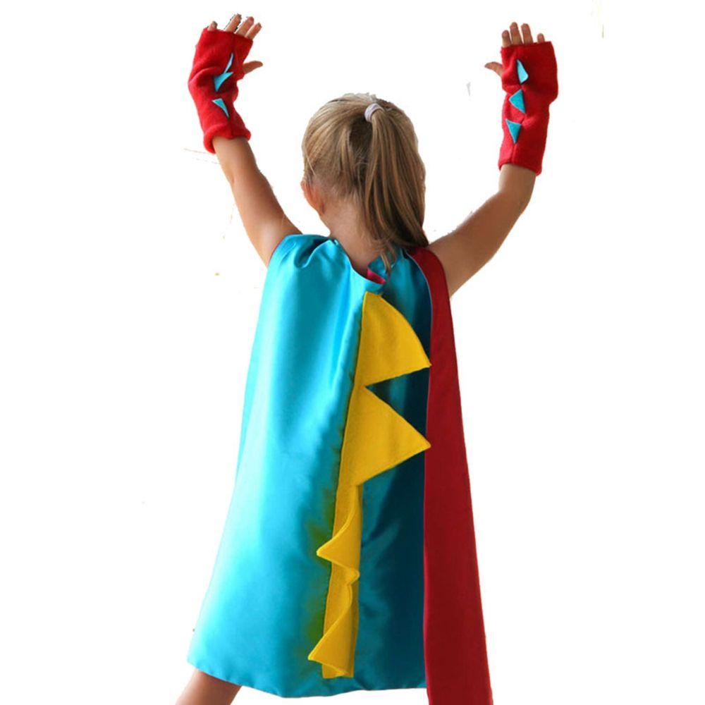 Одежда для выступлений животных, накидка для косплея динозавров, наборы плащей на Хэллоуин, детские костюмы для косплея