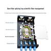 SAMZHE ZDH-SC8S SC 8-Port Fiber Optic Terminal Box