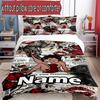 3pcs Duvet Cover Set (1*Duvet Cover + 2*Pillowcase, Without Core), Custom Name Betty Boop Pattern Bedding Set, Home Bedroom Decor Gift