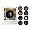 NFC Induction Fridge Speaker with Night Light Rotating Vinyl Record Music Player Magnetic Refrigerator Decor Creative Gift