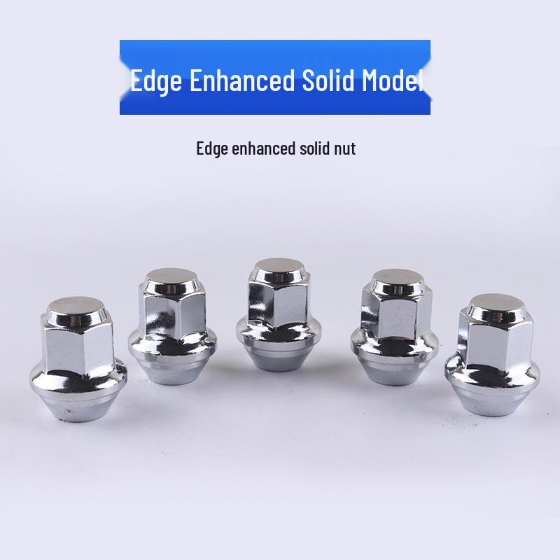 Compatible Lug Nuts for Ford Focus, Mondeo, Kuga, Victory, Everest, Fiesta, and Edge Cars