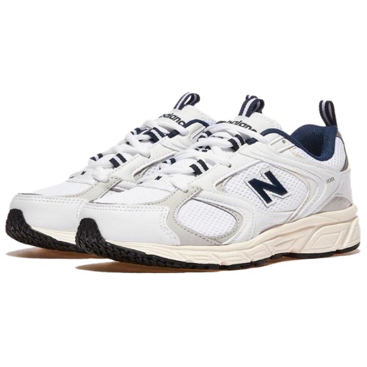 New Balance 408 Удобные Универсальные Кроссовки с Низким Верхом Унисекс Белые ML408NB