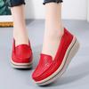 35-42 женские туфли большого размера из кожи сосновой крошки женские туфли на толстой подошве женские повседневные туфли