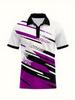 Men's Summer Simple Polo Shirts Summer 3D Printed Casual Short Sleeve Quick Dry Breathable Golf Polo Shirt Fashion Male Clothing