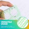 2-PCS Circle Template Set for Drawing & Drafting – Geometric Stencils & Rulers for Office, School, Architecture & Design