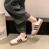Soft-soled German Training Shoes Women's Versatile Sports Forrest Gump Shoes 2025 Spring and Summer New Breathable Board Shoes Casual White Shoes