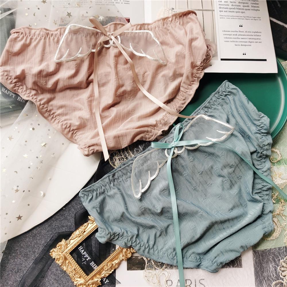 Трусы, милые эластичные большие жаккардовые трусы из темного ледяного шелка, сексуальные женские трусики с низкой посадкой